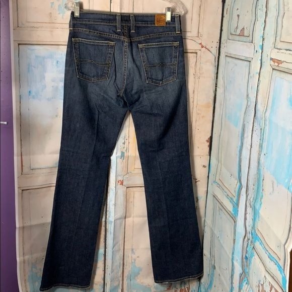 Lucky Brand Womans 4 / 27 SunDown Blue Jeans USA - Picture 4 of 5